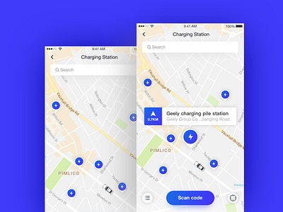 Charging Station charge design ui ui design ux