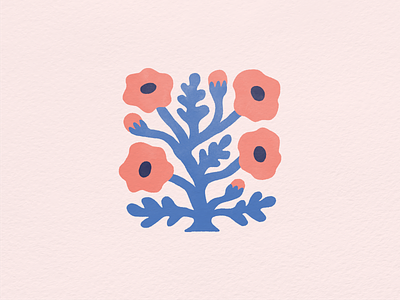 Desert Poppy desert design flower illustration illustrator poppy print texture watercolor