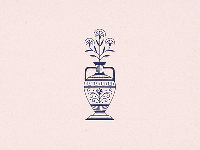 Another Day, Another Vase amphora art design digital distressed drawing flash hand drawn illustration illustrator line tattoo texture vase