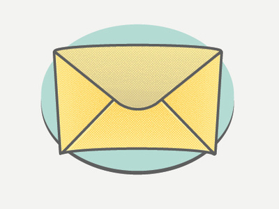 Envelope atwork adobe vector branding logo icon design illustration envelope
