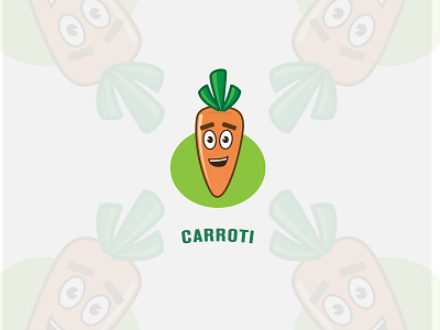 CARROTI adobe art carrot designer digitral emoji illustration illustrator sticker vector vegan