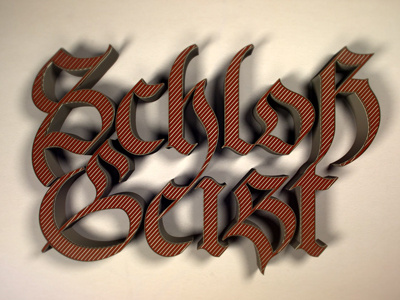 Schloss Geist abstract animation frame lettering letters motion graphics type typography