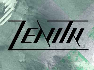 Zenith Logo design illustration logo logo design photoshop typography vector