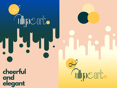Fullya_Art brand design illustration logo logo design typography
