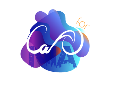 Silhouette California design illustration typography ui