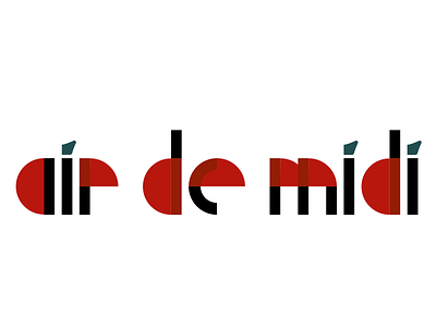 Air de Midi logo vector