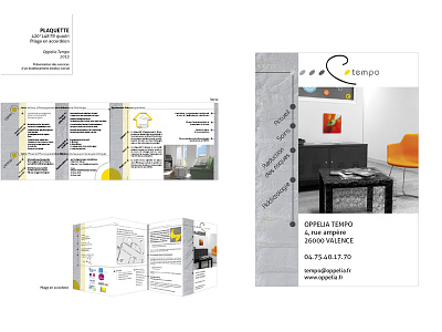 Plaquette brochure design flyer pao