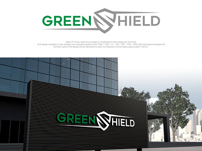 Geeen Shield Logo Concept