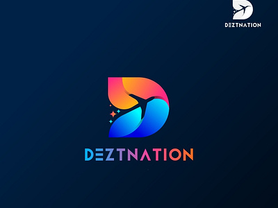 D colorful Logo