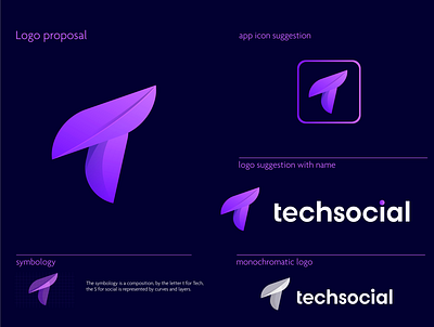 tech logo 3d animation branding creative design design graphic graphic design icon illustration logo logo design logodesign motion graphics ui