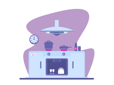 illustration kitchen