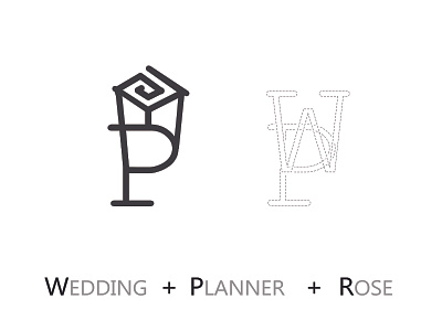 Wedding Planner LOGO bride couples groom love marriage tradition