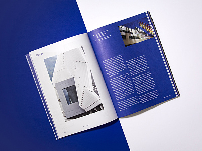 Leoben Details art direction blue book book design chronicle editorial design iron leoben studio marie zieger typography white white foil