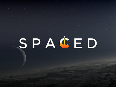 SPACED Logo challenge logo spaced