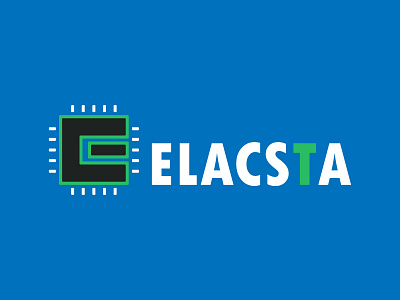 Elacsta branding elacsta electronics logo logo design logotype