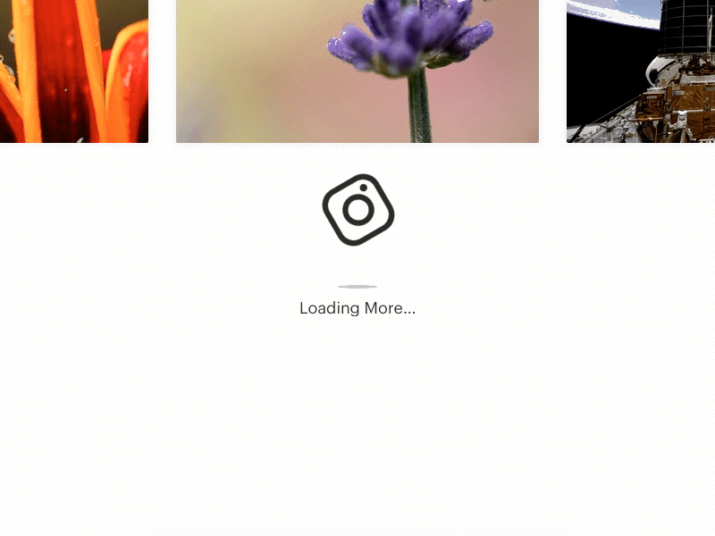 Instagram Web Loading concepts gif ideas instagram interactions loading micro minimal principle simple