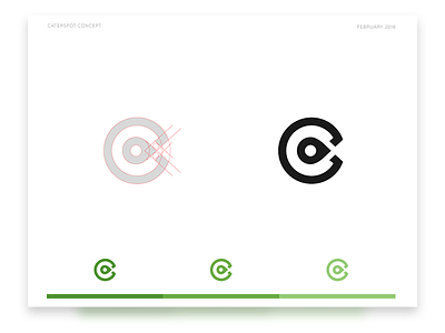 Caterspot Concept cater catering concept icon ideas logo mark spot startup symbol