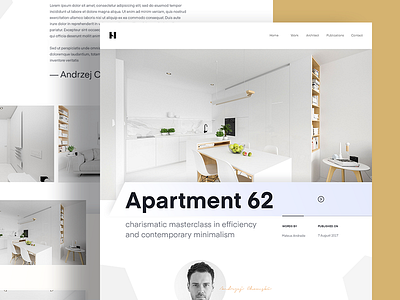 Apartment 🛋 apartment architecture designer interior minimal polish