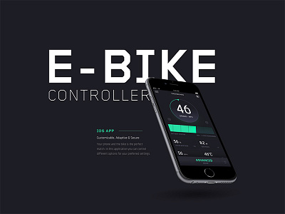 E-bike 🚲 app bike electronic gps mobile navigation tracking
