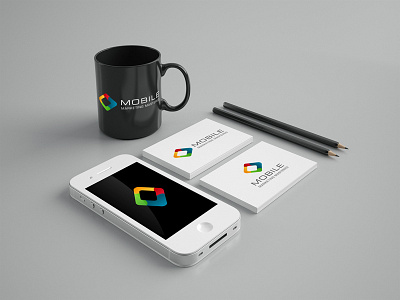 Mobile apps branding design graphic logo mobile samples test