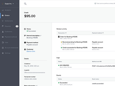 Dashboard transaction dashboard orders payments transaction ui