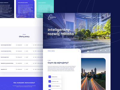 SmartCity Revolution Landing Page clean design desktop interface landing landingpage simple ui ux web webdesign website