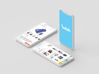 Wish Redesign - Brands Feature design ecommerce figma ui ux wish