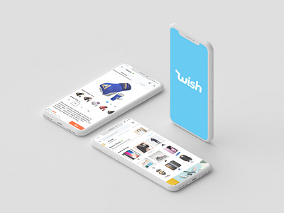 Wish Redesign - Brands Feature