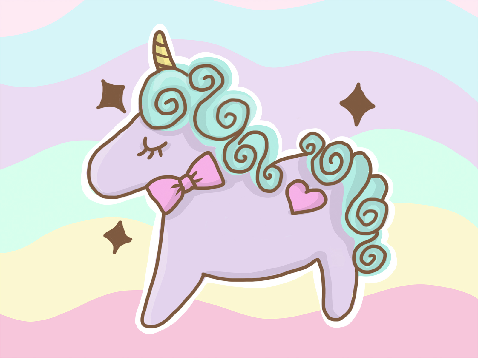 A The Unicorn By Paola Bisogno On Dribbble