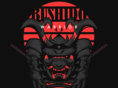 BUSHIDO design illustration illustrator vector