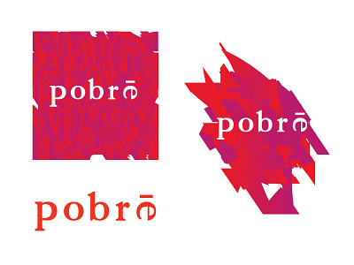 Pobre Logo branding garawho graphicdesign identity illustration logo typography