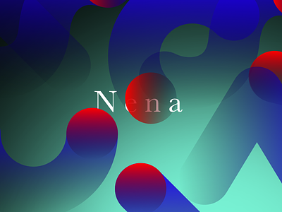 Nena branding design drawings freelance identity illustration logo webdesign