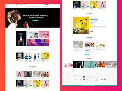 Homepage 2 business ecommerce homepage shop