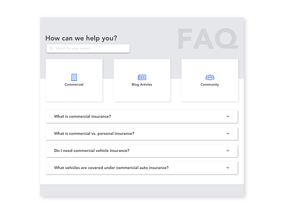 FAQ desktop faq minimal ui