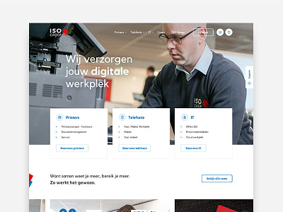 ISO Groep cinemagraph design designer header home