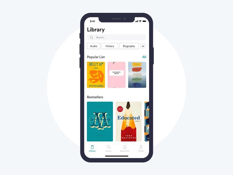 Reading Application — Library