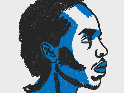 Earl earl sweatshirt headshot illustration odd future portrait portraiture rap