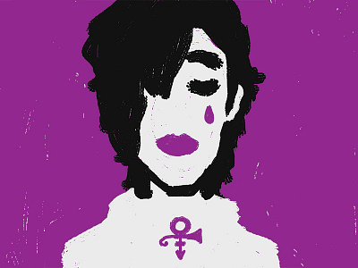 Prince illustration prince prince rogers nelson purple rain the purple one