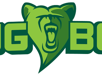 Green Bear 2 bear green leaf teeth