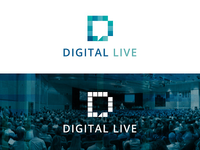 Digital Live blue bubble conference digital quote