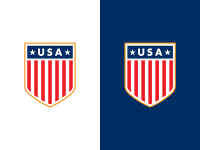 Classic USA badge soccer usa