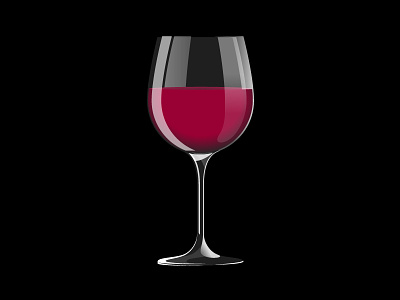 Wine Glass glass red wine