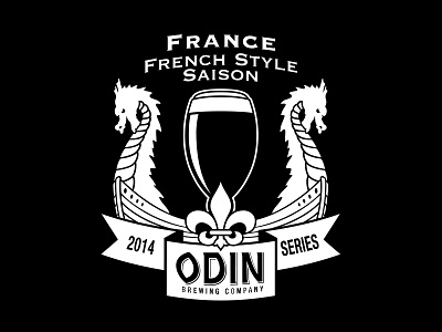 Odin: French Saison beer france logo