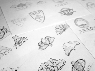 Abbot Sketches logo tree