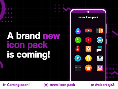 mnml icok pack - Soon! android android app android app design app customization design icon icon pack icon packs icons incoset material design