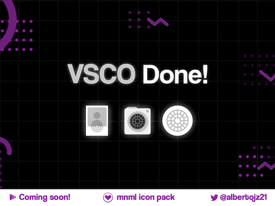 VSCO icons - mnml icon pack android icon icon pack icon packs icons illustrator incoset logo material design mnml icon pack product design vsco icon vsco icon