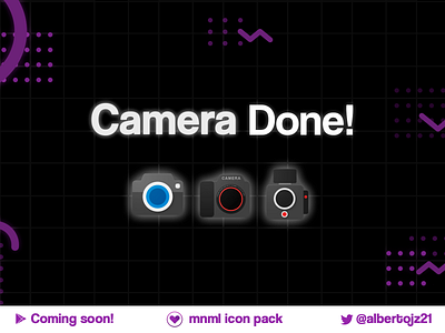 Camera icons - mnml icon pack android camera app icon camera icon customization icon icon pack icon packs icons illustrator incoset material design product design