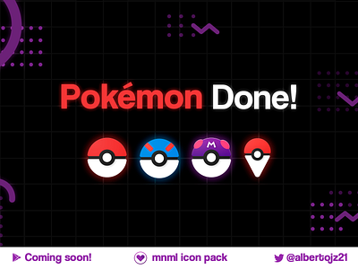 Pokemon GO icons - mnml icon pack android icon icon pack icon packs icons illustrator incoset material design photoshop pokeball pokeball icon pokemon pokemon go pokemongo product design