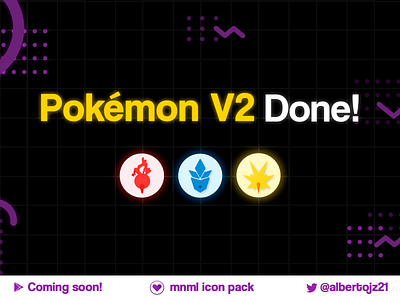 Pokemon GO icons V2 - mnml icon pack android app icon icon pack icon packs icons illustrator incoset logo material design pokemon pokemon go pokemon go icon pokemon icon