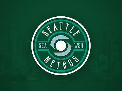 Seattle Metros - Secondary Logo